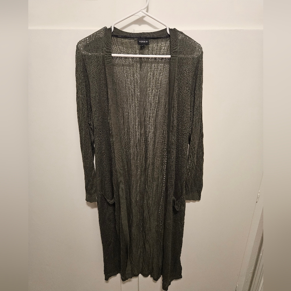Long cardigan